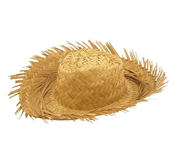 mens tropical straw hats