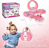 GOLMUD 66 Pcs Kids Makeup Set Portable Stand for Girls 3-12 Years view 3