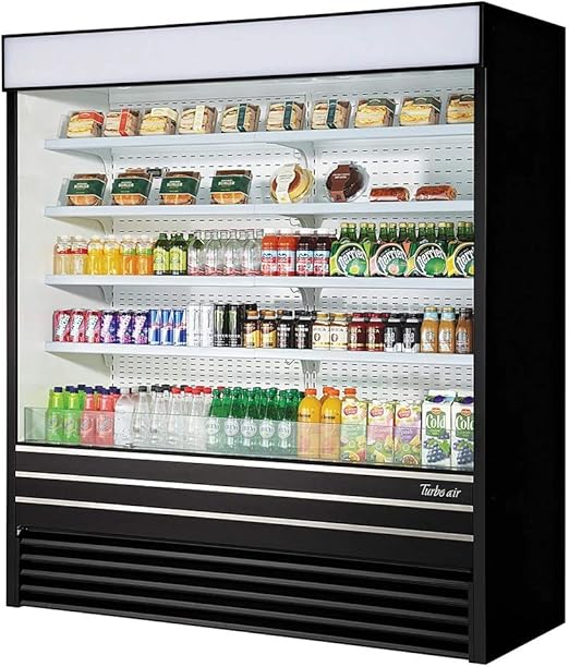 open display refrigerator