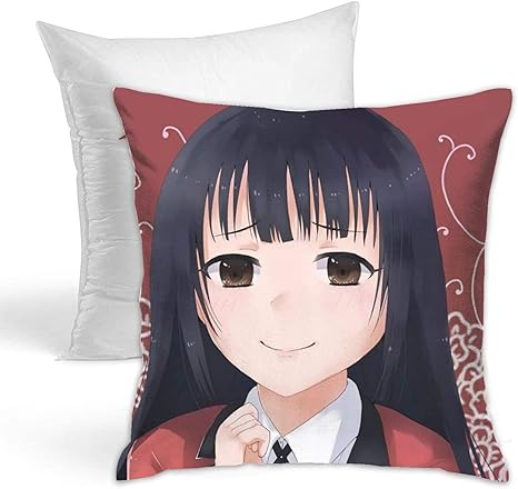 Amazon 賭ケグルイ クッション 抱き枕 枕芯を含む まくらカバー ぬいぐるみ 蛇喰夢子 早乙女芽亜里 アニメ キャラクター グッズ 可愛い 誕生日プレゼント ギフト コスプレ 小道具 45cm 45cm 1つ 抱き枕 オンライン通販
