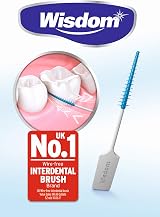 Wisdom Clean Between Interdental Brushes Fine Blue Pack of 20 (120 pcs) view 2