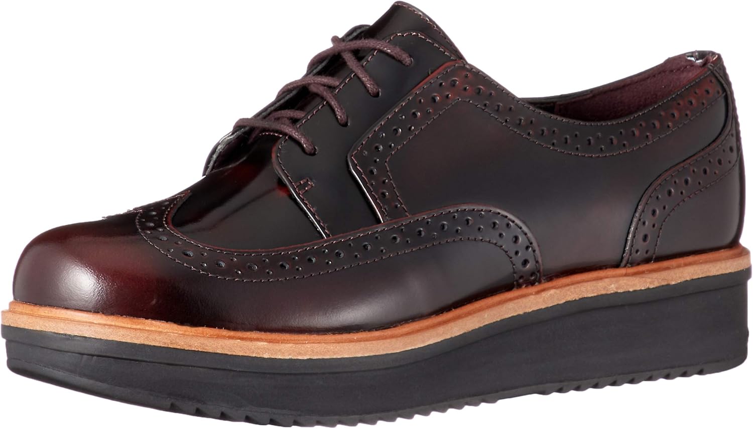 clarks ladies brogues wide fit