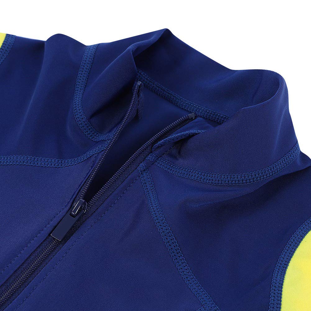 最も優遇 キッズ ウェットスーツ 厚手 長袖 ワンピース スイミング ウェットスーツ フロントジッパー ダイビング スーツ スイムウェア フルボディスポーツスキン ダイビング シュノーケリング サーフィン カヌー サイズ2 4 6 8 10 12 B07k3352qn 12 高質で安価