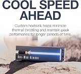 Seagate FireCuda Lightsaber Legends 1TB M.2 NVMe PCIe Gen4 SSD RGB LED view 5