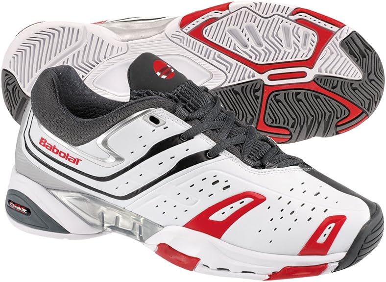 amazon red tennis shoes