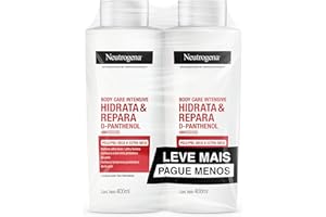 Neutrogena Hidratante Corporal Body Care Intensive Hidrata&Repara, Kit com 2 Unidades de 400ml