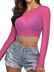 MYMORE Hot Pink Disco Cowgirl Country Concert