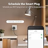 HBN Smart Plug WiFi 2.4GHz 13A 3120W 4 Pack with Alexa Google Home view 3