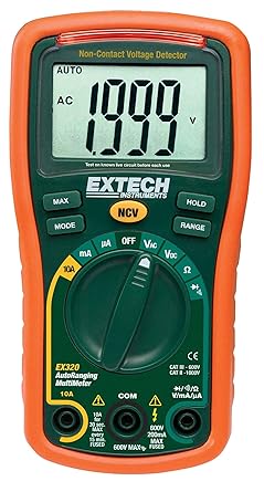 Extech EX320 Autoranging Mini Multimeter