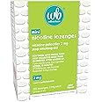 Wellness Basics - Mini Nicotine Lozenge (2mg - 135 Count) Stop Smoking Aid - Reduces Withdrawal Symptoms - Mint Flavor (Pack of 5 Vials)