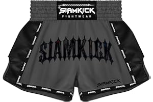 SIAMKICK Elite Muay Thai Shorts for Men Women Boxing Kickboxing High Grade MMA Fight Clothing Training Workout Trunks