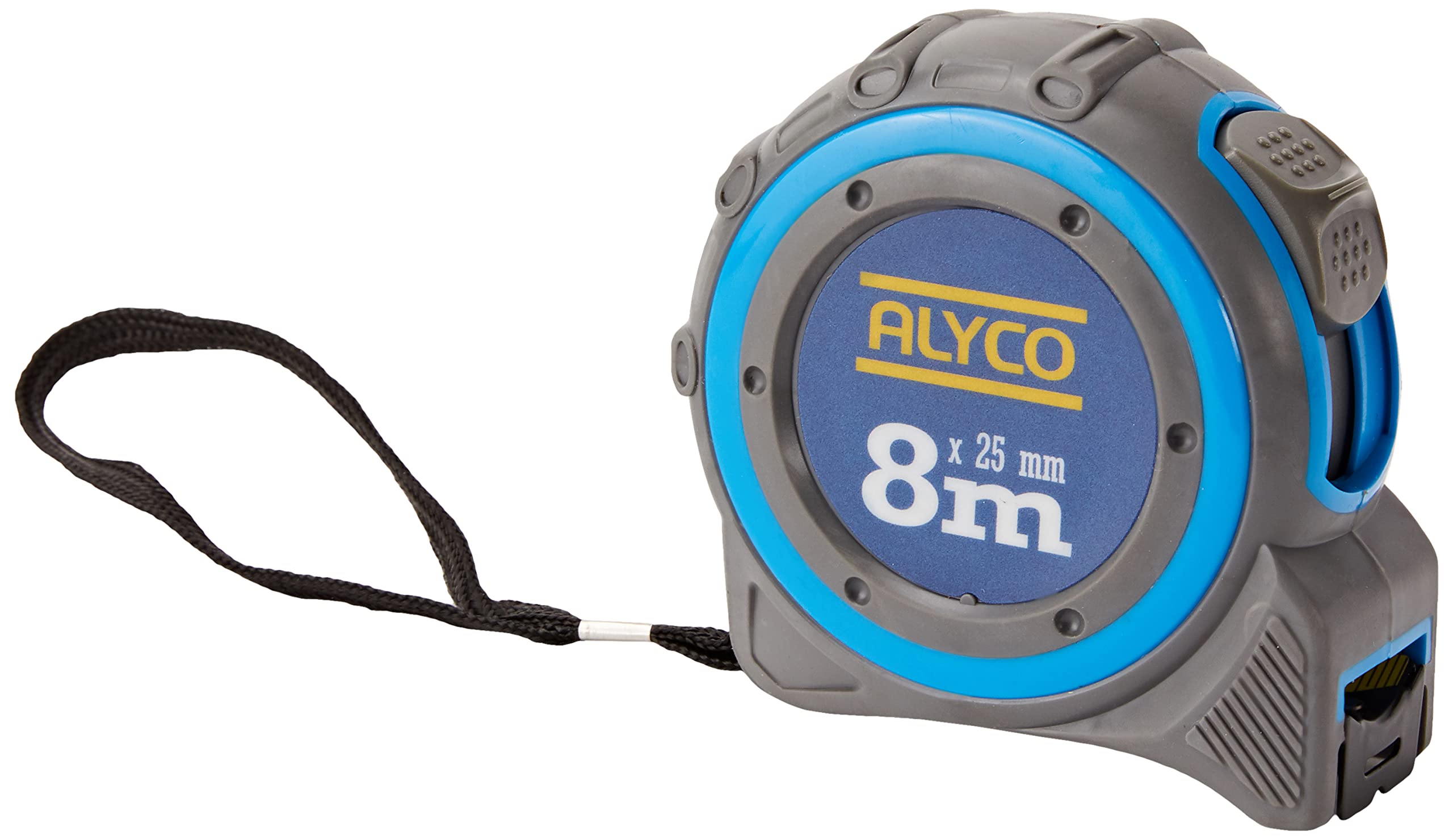 Alyco 197320 Flexometer, Blue, 8 m