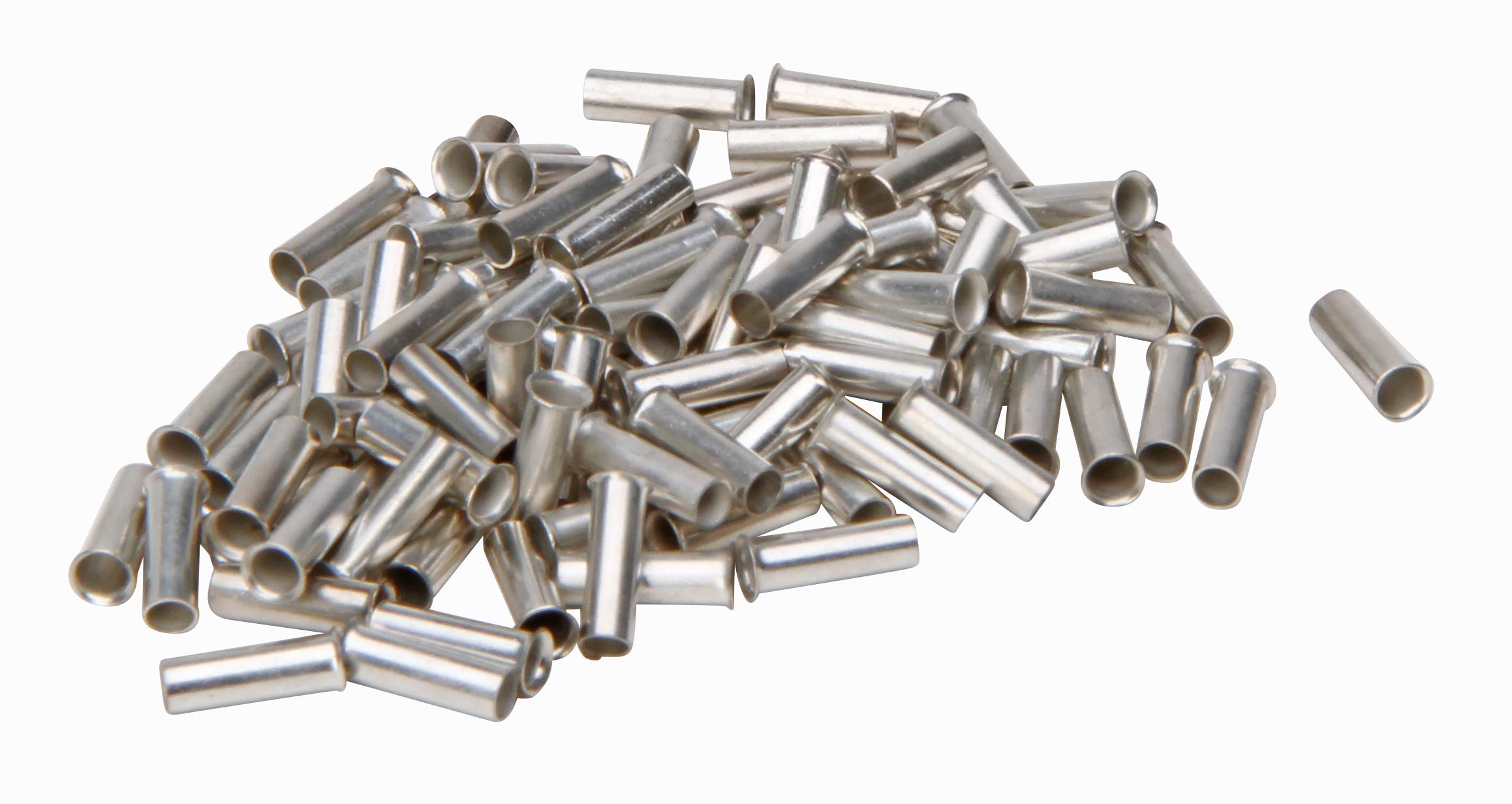 Kopp 100 Pieces Galvanized Ferrules 1.5 mm²/7 mm