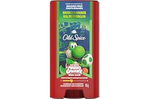 Old Spice Men’s Deodorant Aluminum Free, Brooklyn Bounce, Scent of Smashed Fruit, Old Spice x The Super Mario Galaxy Movie, 2