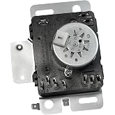 W10436302 Dryer Timer Compatible with Whirlpool Kenmore Amana Maytag, Replacement Part WPW10436302 4446791 AP6021392 PS11754716 EAP11754716