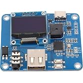 USB Morse Code Trainer Keyboard, OLED Display 12 Message Banks | CW Keyer with Adjustable WPM Speed, Real-Time Status Screen, Programmable Message Recall, for Ham Radio Contest