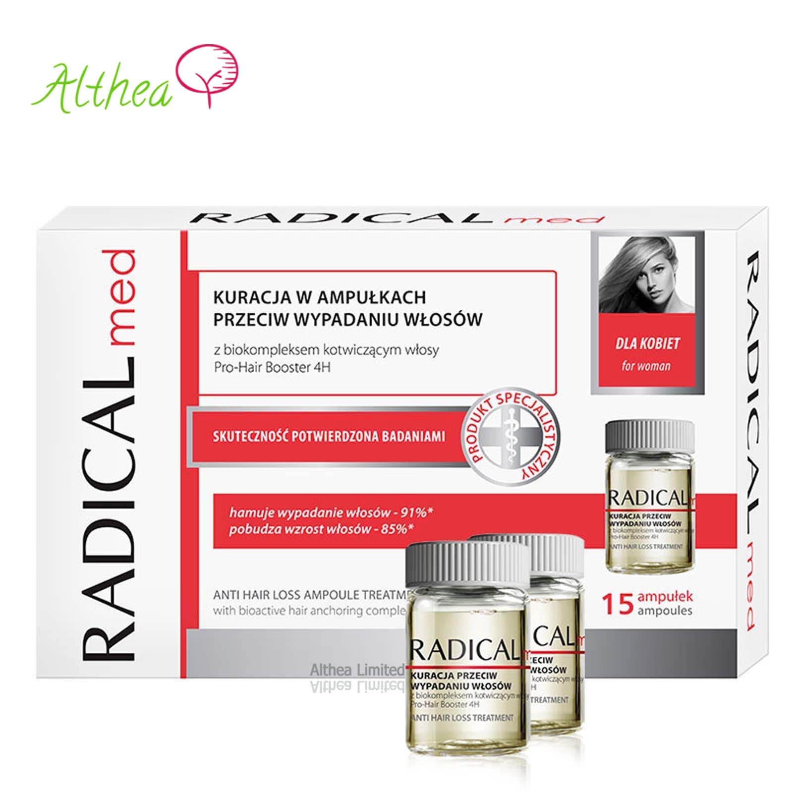 Farmona Radical Med Anti Hair Loss Ampoule Treatment 15 x 5ml Women