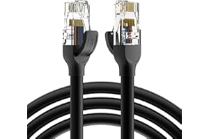 BENFEI Cat 6 Ethernet Cable 10ft, 250MHz 10Gbps Network Cable, RJ45 LAN Cable for 10/100/1000/10000 Mbps Network, Compatible 