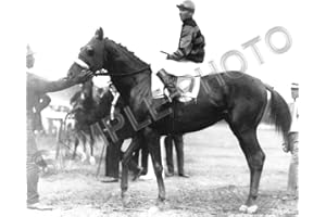 SPORTSPHOTOSUSA Sir Barton 1919 Frist Triple Crown Horse Race Champion John Loftus 8x10 Photo
