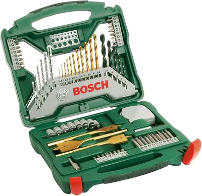 Bosch 70pc X-Line Titanium Drill Screwdriver Bit Set Wood Masonry Metal