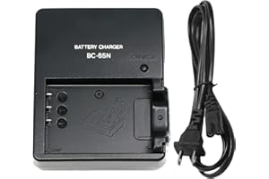 BC-65N NP-95 Battery Charger Compatible with Fujifilm FinePix F30 FinePix