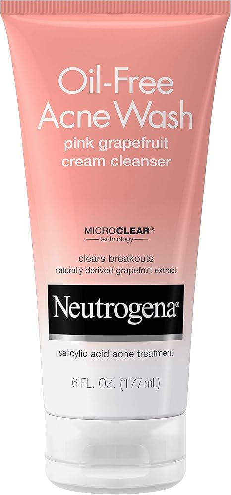 oil free acne wash cream cleanser