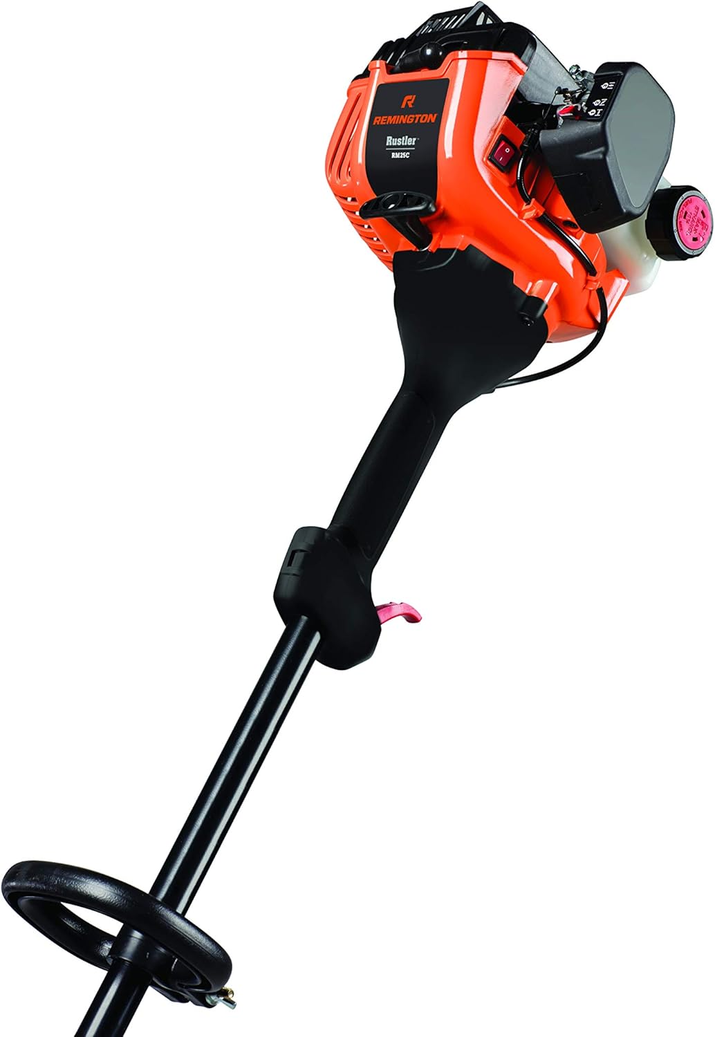 Remington RM25C 25cc 2-Cycle 16-Inch Curved Shaft Gas String Trimmer, Orange : Garden & Outdoor