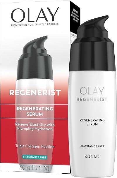Olay Regenerist Daily Regenerating Serum Fragrance Free 1.7 Oz Amino-Peptide