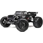 ARRMA RC Truck 1/8 Notorious 4X4 6S BLX BRUSHLESS V6 Stunt Truck RTR (Battery and Charger Not Included), (Black), ARA8611V6T1