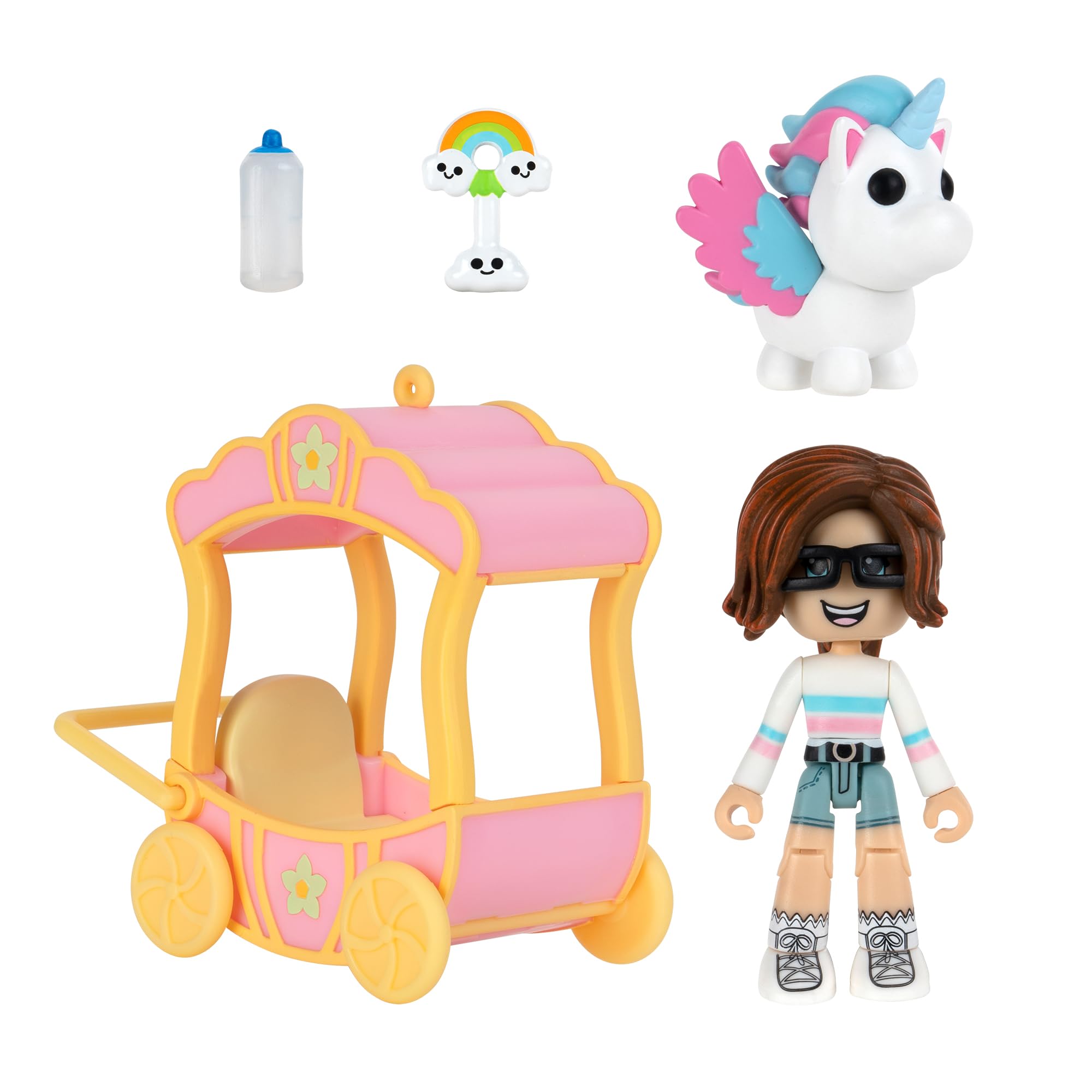 Adopt Me! Baby Shop - Friends Pack - Top Online Game – Fun, Collectible Toys for Kids Featuring Your Favourite Adopt Me Pets, Ages 6+