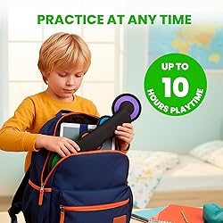 VerkTop Electric Drum Set Built-in Speaker, Kids