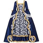 CosplayDiy Queen Marie Antoinette Dress Women's Rococo Ball Gown 18th Century Victorian Dress Costume
