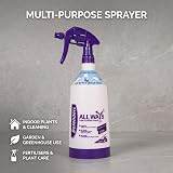 Defenders All Ways Sprayer Bottle 1 Litre Adjustable Nozzle Upside Down view 8