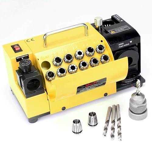 MRCM Drill Bits Sharpener,1/8"-9/16"（3mm -15mm） Drill bit Grinding ...