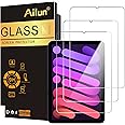Ailun Screen Protector for iPad Mini [8.3 Inch] [Mini 7 A17 Pro 7th Gen 2024 & Mini 6th Gen 2021 Release] Tempered Glass 2.5D Edge,iPad Mini 7 & 6,Case Friendly [3 Pack]