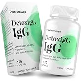Pyelvornaxqut IgG Immunoglobulin Supplement - Bovine Colostrum Supplement Alternative - Dairy Free Bovine Immunoglobulin with IgM, IGA &amp; Inulin Prebiotic Fiber - 120 Capsules