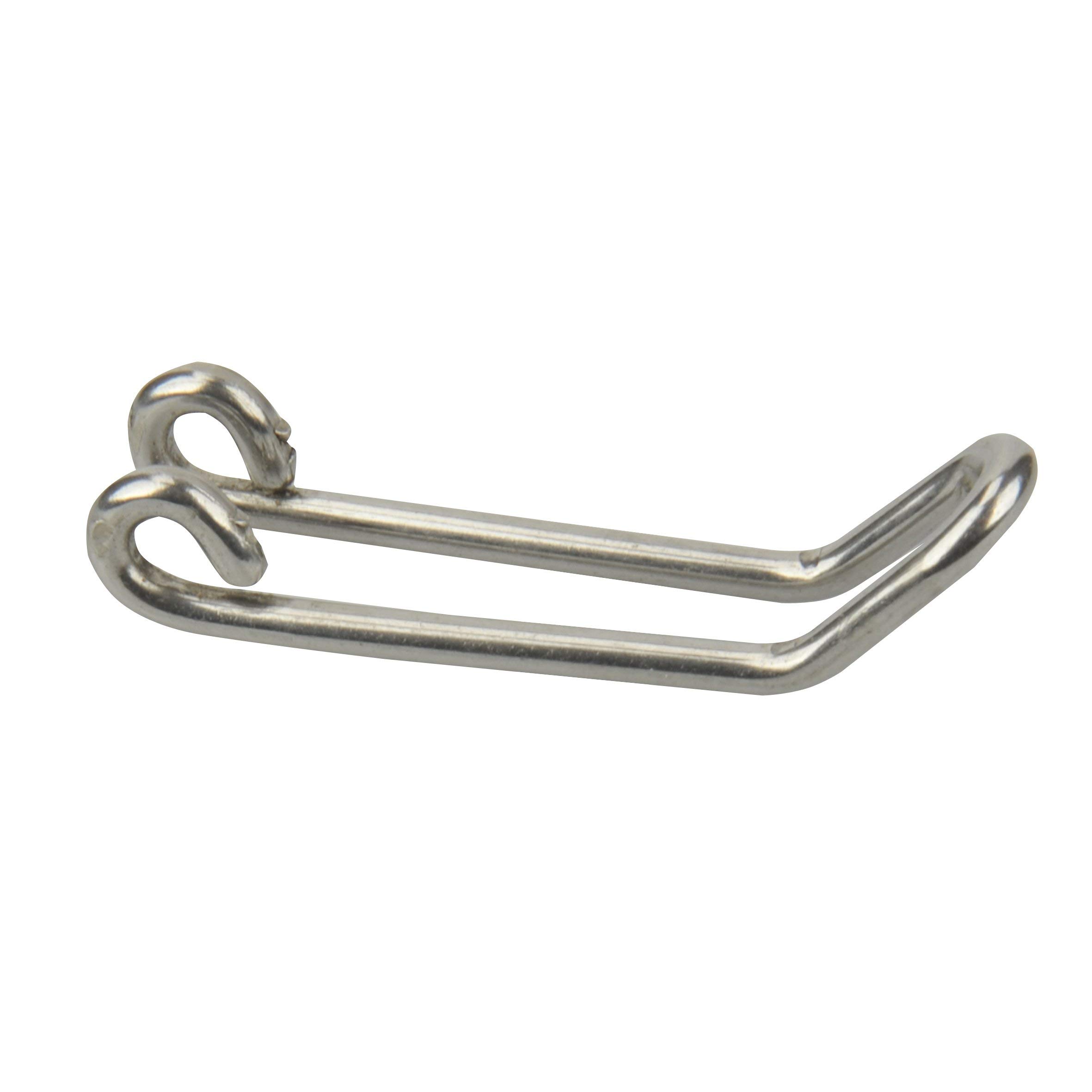 FISCHER Headlight holder Nirosta, silver.