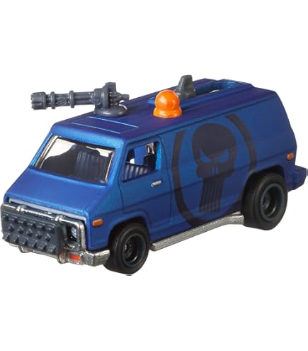 Amazon.com: Hot Wheels Punisher Van, 1:64 Scale : Toys & Games