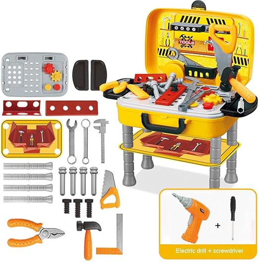 caja herramientas juguete amazon