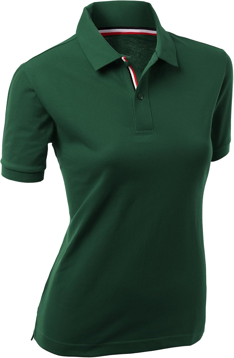 Xpril Women's Casual Collar Short Sleeve Functional Active wear T-Shirt at  Women’s Clothing store