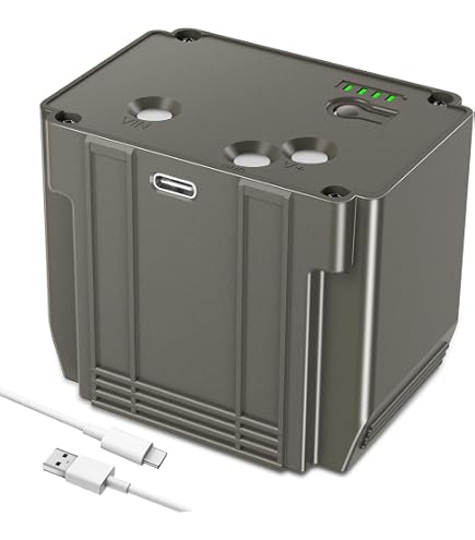 Stealth Cam FieldMAX 10,000mAh External Battery For Trail Cameras - Rechargeable, Weatherproof, With Locking Cable