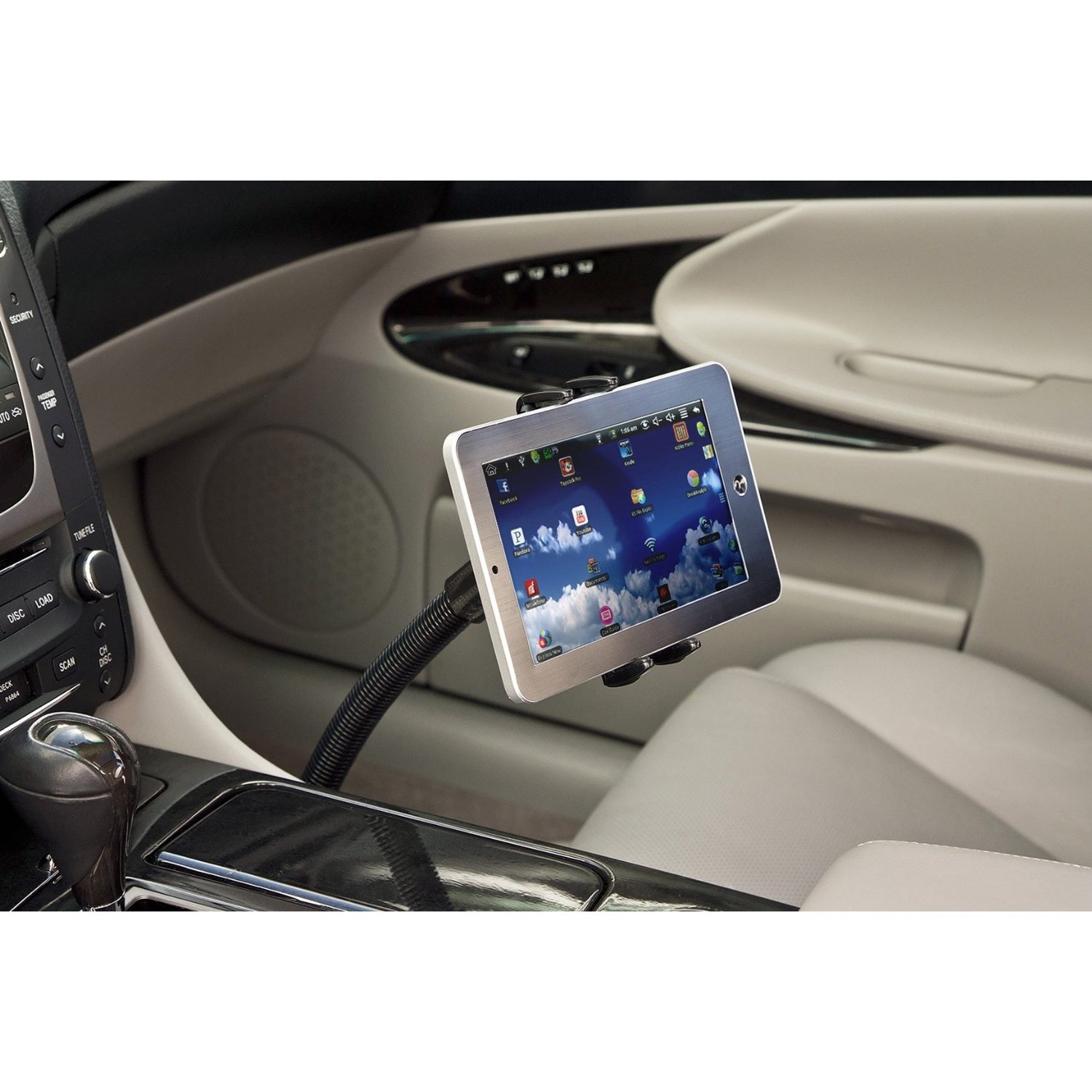 Premium Seat Bolt Car Mount Vehicle Holder for Samsung Galaxy Tab S3 S4 A E... 784519528902 eBay