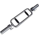CAP 2-Inch Olympic Triceps Bar, Comfort Grip, 200lb Capacity | Neutral-grip triceps bar, Olympic plate loading, Triceps extensions, Hammer curls and upper-body training