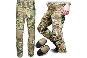 HANSTRONG GEAR Military Army Tactical Airsoft Paintball Shooting Pants Combat Men Pants Knee Pads