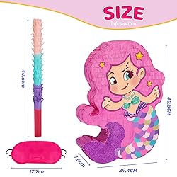 WERNNSAI Mermaid Piñata-Mermaid Party Piñata with