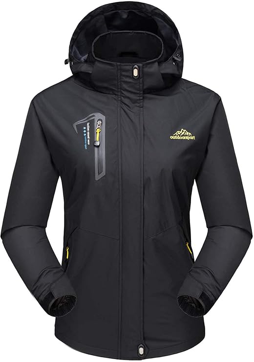 Womens Outdoor Hiking Jackets Lightweight Waterproof