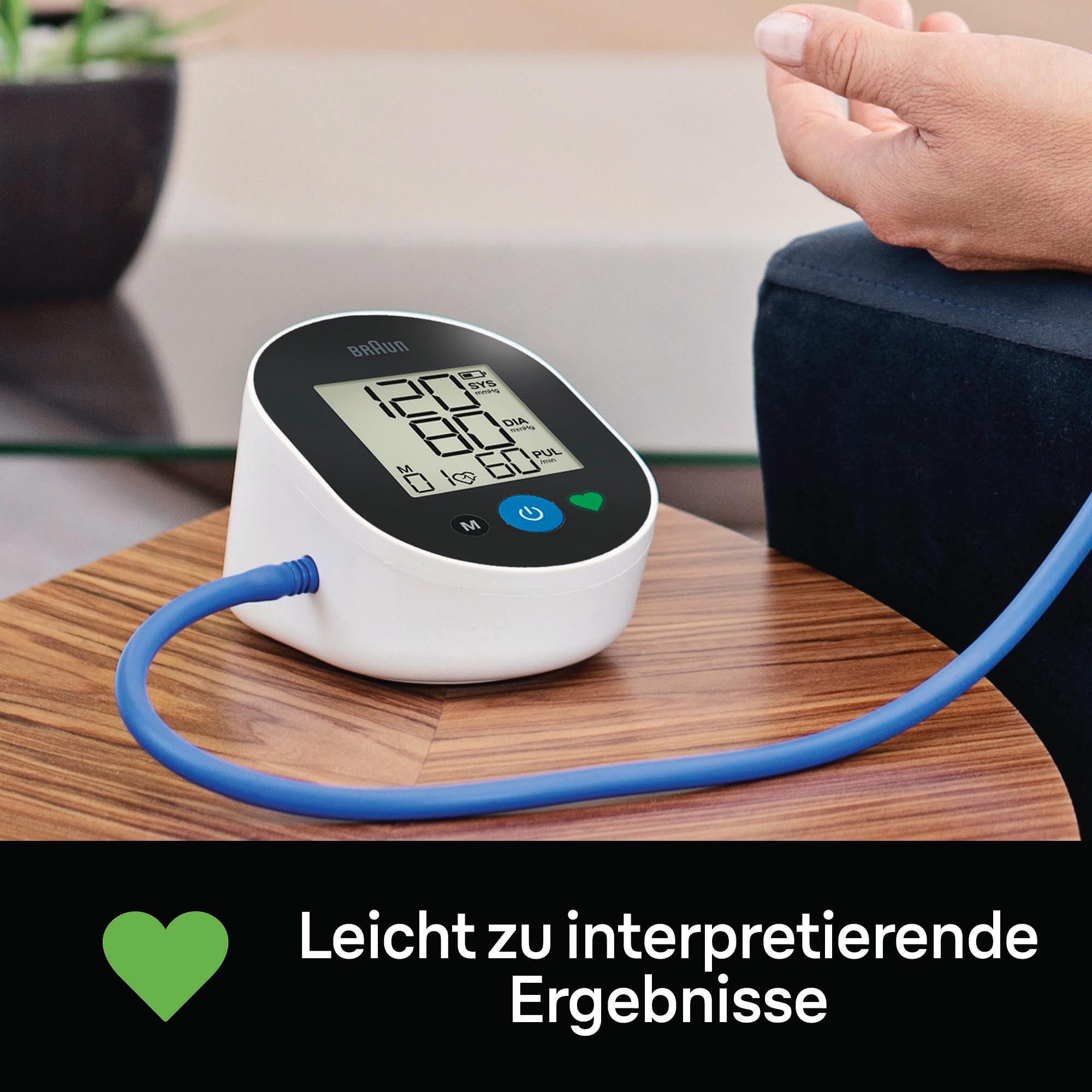 Braun ExactFit™ 2 Oberarm-Blutdruckmessgerät | Klinisch nachgewiesene Präzision | Farbcodierte Anzeige | Universalmanschette | Für den nicht-kommerziellen Gebrauch | BUA4050 3