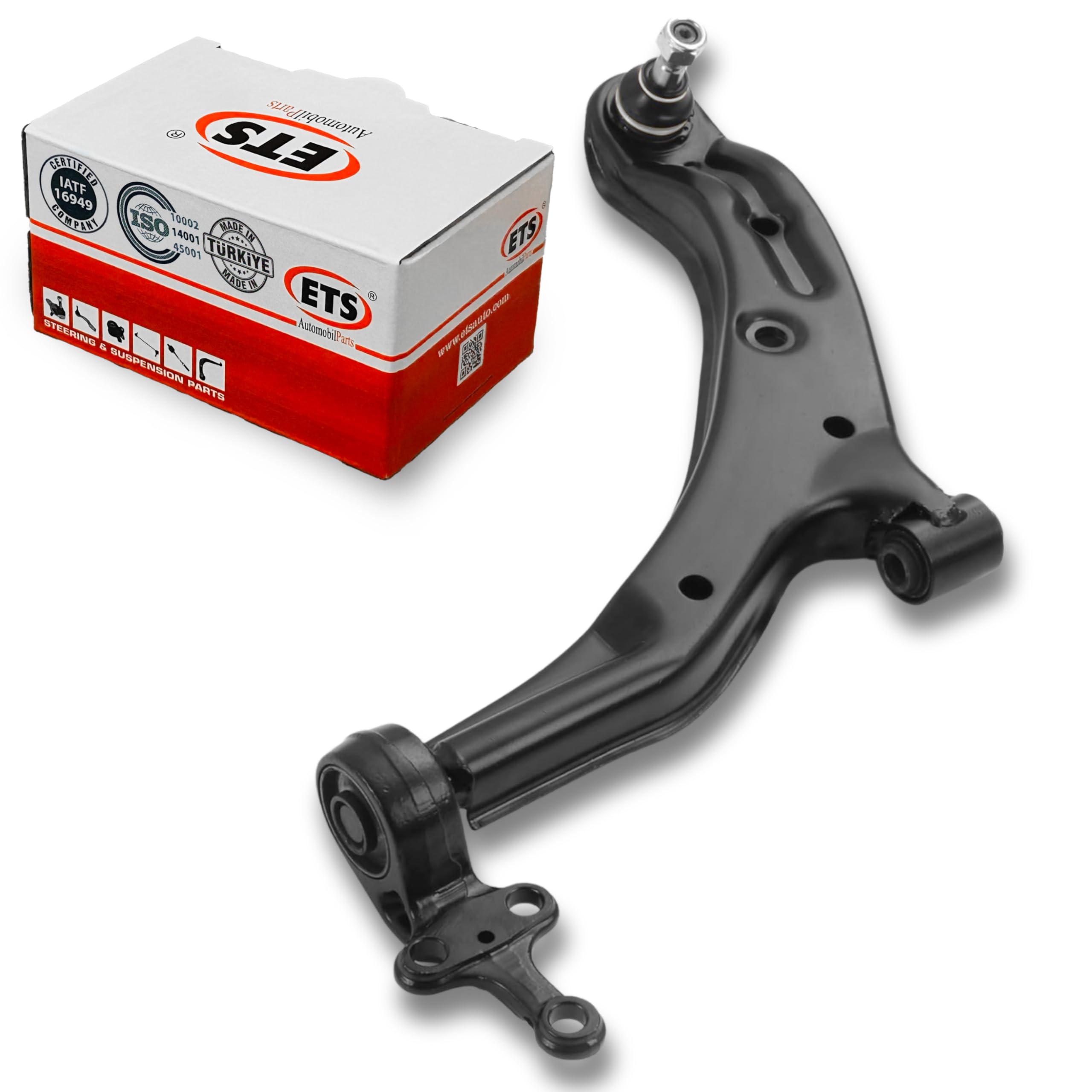Photo 1 of ETS 1Pc Front Left Lower Control Arm w Ball Joint & Bushing Assembly Fits 2001-2006 Nissan Sentra RK620359, K620359