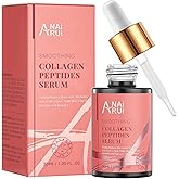 Collagen Peptide Serum with Hyaluronic Acid and Acetyl Hexapeptide-8, Face Plumping, Improve Skin Elasticity, Collagen Peptides Serum for Face 1 fl.oz
