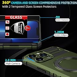 FRLMOOES for iPhone 13 Pro Max Case Magnetic